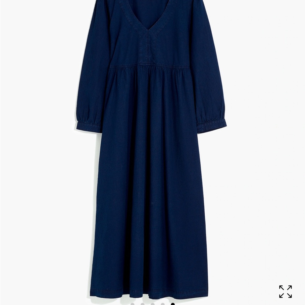 Madewell Denim Long Sleeve Dress